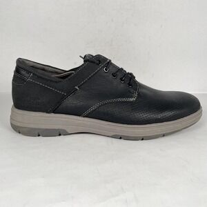 Earth Origins Winstead Shoes Mens Size 10 W Black Lace Up Casual Comfort Dress